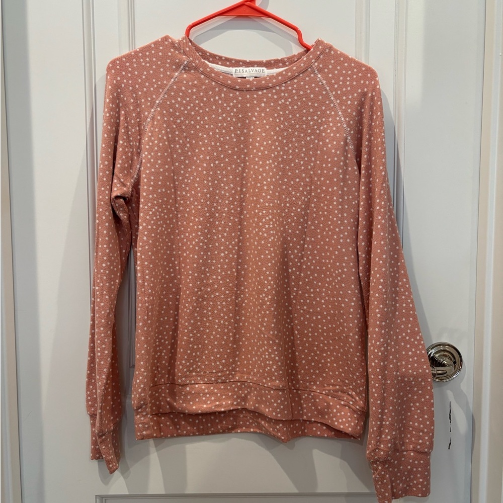 Pink Polka Dot PJ Set